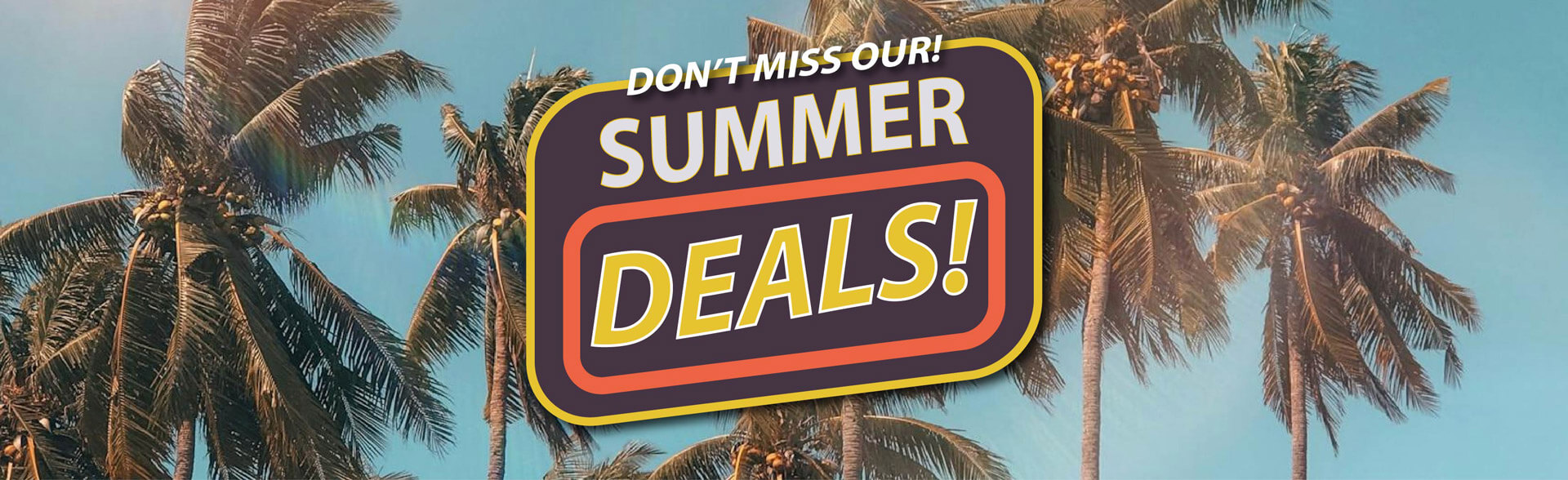 Great Summer Dealers! Check out Discount Motors' Best Deals of the Season
